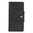 Handytasche Stand Schutzhülle Flip Leder Hülle L02 für Xiaomi Redmi Note 9S Schwarz
