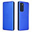 Handytasche Stand Schutzhülle Flip Leder Hülle L02Z für Motorola Moto G60s Blau