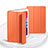 Handytasche Stand Schutzhülle Flip Leder Hülle L03 für Apple iPad 10.2 (2020) Orange
