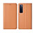 Handytasche Stand Schutzhülle Flip Leder Hülle L03 für Huawei Nova 7 5G Orange
