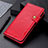 Handytasche Stand Schutzhülle Flip Leder Hülle L03 für Motorola Moto G 5G Rot