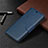 Handytasche Stand Schutzhülle Flip Leder Hülle L03 für Nokia 5.3 Blau