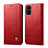 Handytasche Stand Schutzhülle Flip Leder Hülle L03 für Samsung Galaxy M51 Rot