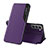 Handytasche Stand Schutzhülle Flip Leder Hülle L03 für Samsung Galaxy S21 FE 5G Violett
