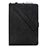 Handytasche Stand Schutzhülle Flip Leder Hülle L03 für Samsung Galaxy Tab S5e 4G 10.5 SM-T725 Schwarz