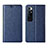 Handytasche Stand Schutzhülle Flip Leder Hülle L03 für Xiaomi Mi 10 Ultra Blau