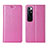 Handytasche Stand Schutzhülle Flip Leder Hülle L03 für Xiaomi Mi 10 Ultra Rosa