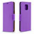 Handytasche Stand Schutzhülle Flip Leder Hülle L03 für Xiaomi Redmi Note 9 Pro Max Violett