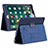 Handytasche Stand Schutzhülle Flip Leder Hülle L04 für Huawei MediaPad M6 8.4 Blau