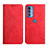 Handytasche Stand Schutzhülle Flip Leder Hülle L04 für Motorola Moto Edge 20 Pro 5G Rot