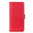 Handytasche Stand Schutzhülle Flip Leder Hülle L04 für Motorola Moto One Fusion Rot