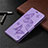 Handytasche Stand Schutzhülle Flip Leder Hülle L04 für Nokia 5.3 Violett