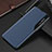 Handytasche Stand Schutzhülle Flip Leder Hülle L04 für Samsung Galaxy S21 Plus 5G Blau