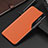 Handytasche Stand Schutzhülle Flip Leder Hülle L04 für Samsung Galaxy S21 Plus 5G Orange
