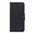 Handytasche Stand Schutzhülle Flip Leder Hülle L04 für Xiaomi Redmi 9A Schwarz