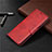 Handytasche Stand Schutzhülle Flip Leder Hülle L04 für Xiaomi Redmi Note 9 Pro Max Rot