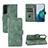 Handytasche Stand Schutzhülle Flip Leder Hülle L04Z für Samsung Galaxy S22 5G Grün