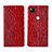 Handytasche Stand Schutzhülle Flip Leder Hülle L05 für Google Pixel 4a Rot