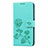 Handytasche Stand Schutzhülle Flip Leder Hülle L05 für Huawei Honor 9A Grün