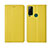 Handytasche Stand Schutzhülle Flip Leder Hülle L05 für Huawei Honor Play4T Gelb