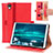Handytasche Stand Schutzhülle Flip Leder Hülle L05 für Huawei MediaPad M6 8.4 Rot