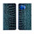 Handytasche Stand Schutzhülle Flip Leder Hülle L05 für Motorola Moto One 5G Hellblau