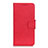 Handytasche Stand Schutzhülle Flip Leder Hülle L05 für Oppo A15 Rot