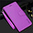 Handytasche Stand Schutzhülle Flip Leder Hülle L05 für Samsung Galaxy S21 Plus 5G Violett