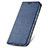 Handytasche Stand Schutzhülle Flip Leder Hülle L05 für Vivo V20 Pro 5G Blau