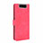 Handytasche Stand Schutzhülle Flip Leder Hülle L05Z für Samsung Galaxy A80 Pink