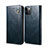 Handytasche Stand Schutzhülle Flip Leder Hülle L06 für Apple iPhone 12 Pro Max Blau