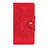 Handytasche Stand Schutzhülle Flip Leder Hülle L06 für Oppo A92s 5G Rot