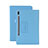 Handytasche Stand Schutzhülle Flip Leder Hülle L06 für Samsung Galaxy Tab S6 10.5 SM-T860 Hellblau