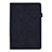 Handytasche Stand Schutzhülle Flip Leder Hülle L06 für Samsung Galaxy Tab S6 Lite 4G 10.4 SM-P615 Schwarz