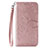 Handytasche Stand Schutzhülle Flip Leder Hülle L06 für Vivo V20 Pro 5G Rosa