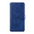 Handytasche Stand Schutzhülle Flip Leder Hülle L07 für Huawei Honor 9A Blau