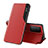 Handytasche Stand Schutzhülle Flip Leder Hülle L07 für Huawei P Smart (2021) Rot