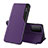 Handytasche Stand Schutzhülle Flip Leder Hülle L07 für Huawei P Smart (2021) Violett