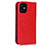 Handytasche Stand Schutzhülle Flip Leder Hülle L08 für Apple iPhone 12 Mini Rot