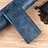 Handytasche Stand Schutzhülle Flip Leder Hülle L08 für Samsung Galaxy M21s Blau