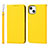 Handytasche Stand Schutzhülle Flip Leder Hülle L10 für Apple iPhone 14 Gelb