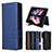 Handytasche Stand Schutzhülle Flip Leder Hülle L17Z für Samsung Galaxy Z Fold4 5G