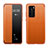 Handytasche Stand Schutzhülle Flip Leder Hülle LF1 für Huawei P40 Orange