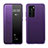 Handytasche Stand Schutzhülle Flip Leder Hülle LF1 für Huawei P40 Violett