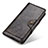 Handytasche Stand Schutzhülle Flip Leder Hülle M01L für Motorola Moto G71 5G Bronze