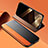 Handytasche Stand Schutzhülle Flip Leder Hülle M03 für Apple iPhone 15 Pro Orange