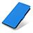 Handytasche Stand Schutzhülle Flip Leder Hülle M04L für Motorola Moto G31 Blau