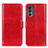 Handytasche Stand Schutzhülle Flip Leder Hülle M05L für Motorola Moto G62 5G Rot