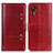 Handytasche Stand Schutzhülle Flip Leder Hülle M06L für Samsung Galaxy XCover 5 SM-G525F Rot