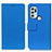 Handytasche Stand Schutzhülle Flip Leder Hülle M08L für Motorola Moto G60s Blau